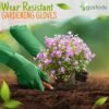 Gastody Long Sleeve Gardening Gloves Women and Men - Long C...