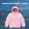 Eddie Bauer Girls' Jacket - CirrusLite Weather Resistant Dow...
