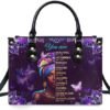 Leather Handbag For Black Women - Tote Bags For Women - Chri...