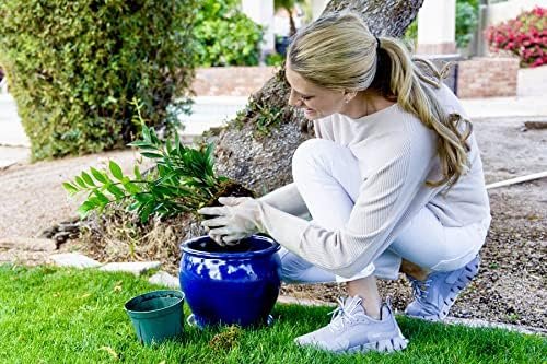 Cleaning Gloves Dishwashing Kitchen Gloves Reusable Rubber 3...