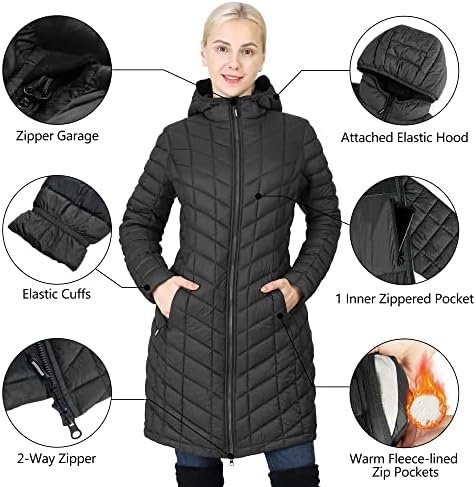 Outdoor Ventures Women's Maryan Hooded Ultra Lightweight War...