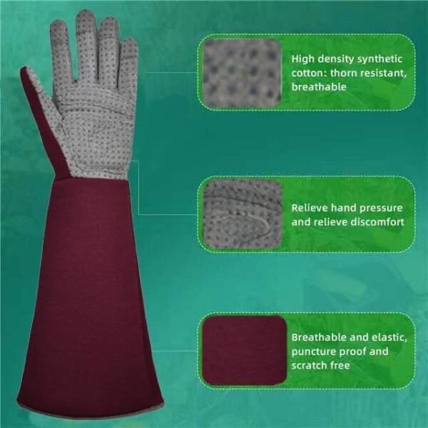 Gardening Gloves, Thorn Protective, Forearm Protection, Yard...