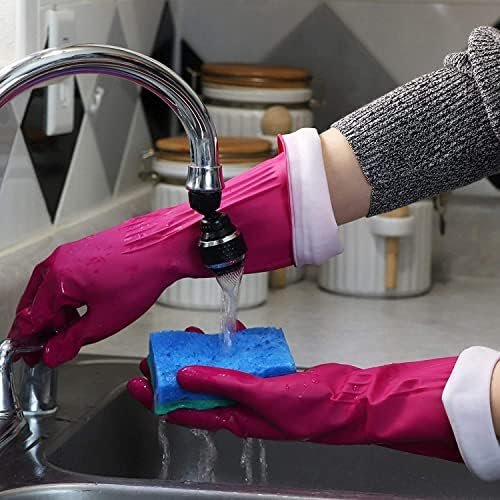 PROTECTIVE_GLOVE Playtex Living Reuseable Rubber Cleaning Gl...