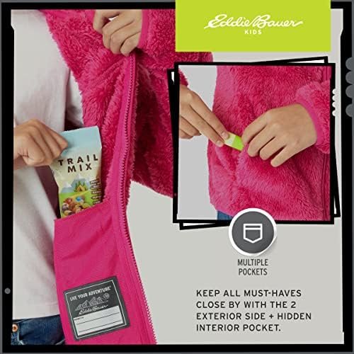 Eddie Bauer Kids' Zip Up - Kids' Full Zip Ultra Soft Sherpa ...