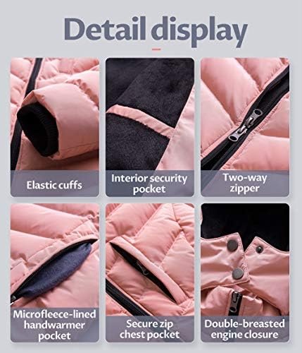 CREATMO US Women's Winter Hooded Coat Waterproof Warm Long P...