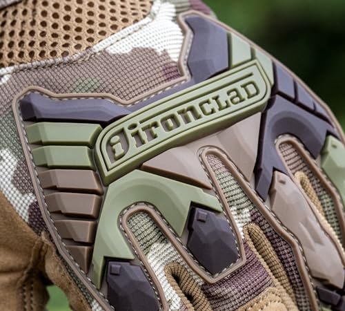 Ironclad Tactical Trigger Camo Gloves