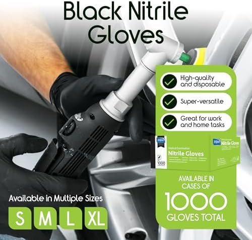 Inspire Black Nitrile Gloves | THE ORIGINAL Quality Black Gl...