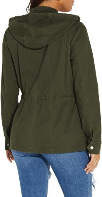 sexycherry Casual Jackets for Women Long Sleeve Lightweight ...