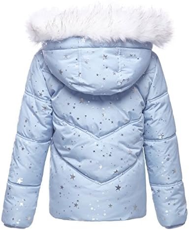 Rokka&Rolla Girls' Heavyweight Puffer Jacket Quilted Winter ...