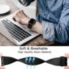 Lerobo Nylon Stretchy Solo Loop Watch Band, Compatible with ...