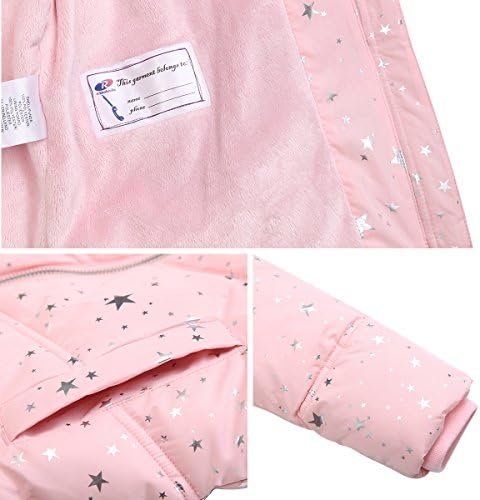 Rokka&Rolla Girls' Heavyweight Puffer Jacket Quilted Winter ...