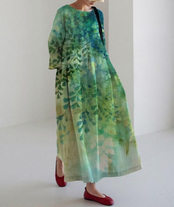 Women's Flowy Oversized Baggy Colorful Boho Floral Cotton Ma...