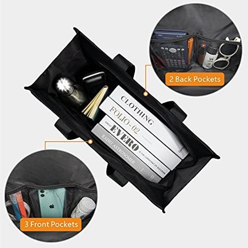 TOPDesign Utility Water Resistant Tote Bag with 13 Pockets, ...