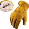 Gardening Work Gloves Leather: Garden Men Women Thorn Proof ...