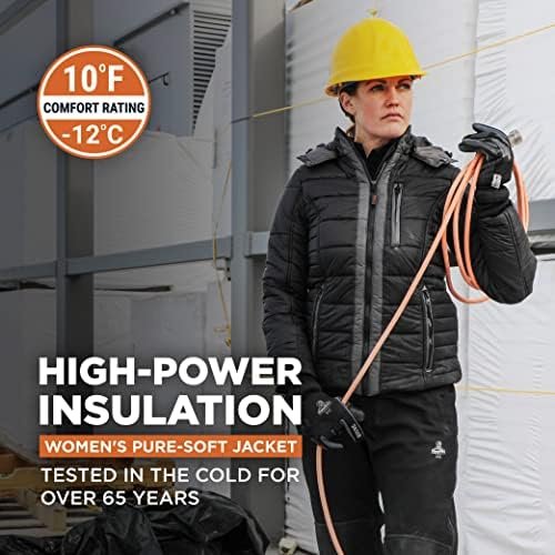 RefrigiWear Women's Pure-Soft Lightweight Insulated Jacket, ...