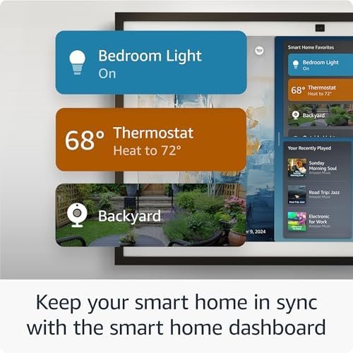 All-new Amazon Echo Show 15 | A stunning HD 15.6" smart kitc...