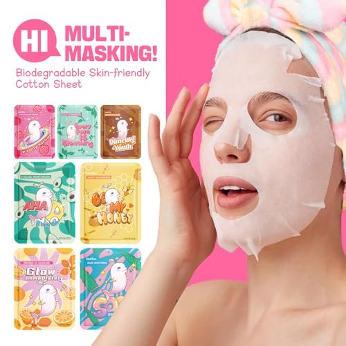 ZealSea Face Masks Skincare, Facial Masks for Women Skin Car...