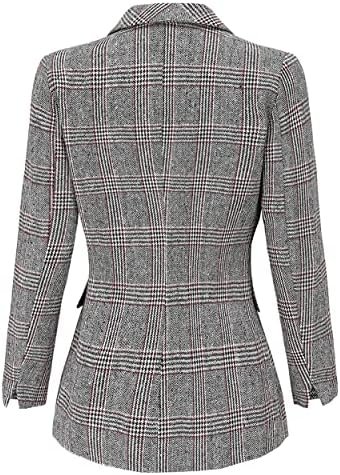 ebossy Women's Notch Lapel 2 Button Boyfriend Blazer Suit Ho...