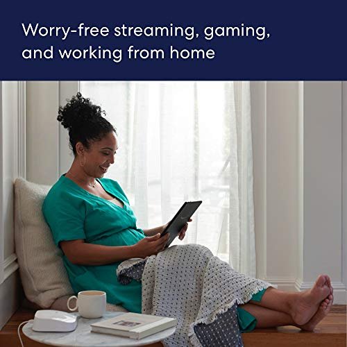 Like-New Amazon eero Pro 6 tri-band mesh Wi-Fi 6 router with...