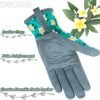 SKYDEER Women's Gardening Gloves - Genuine Deerskin Suede, U...