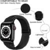 Lerobo Nylon Stretchy Solo Loop Watch Band, Compatible with ...