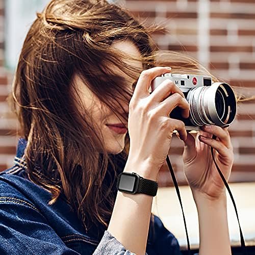 Lerobo Nylon Stretchy Solo Loop Watch Band, Compatible with ...