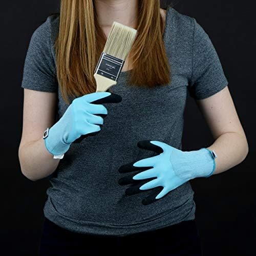 Miracle-Gro MG30604 Water Resistant Grip Gloves – Double Dip...