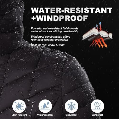 Outdoor Ventures Women's Maryan Hooded Ultra Lightweight War...