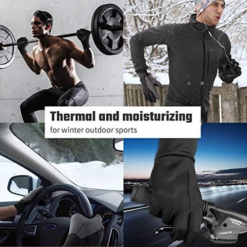 FanVince Winter Gloves Touch Screen Water Resistant Windproo...