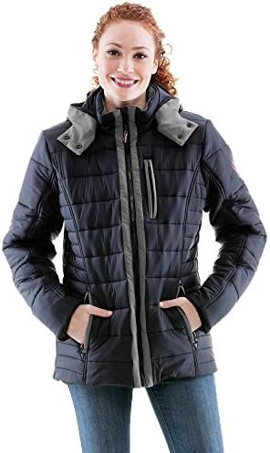 RefrigiWear Women's Pure-Soft Lightweight Insulated Jacket, ...