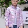 Enlifety 4-12T Girls Coat Long Sleeve Winter Jacket Lightwei...