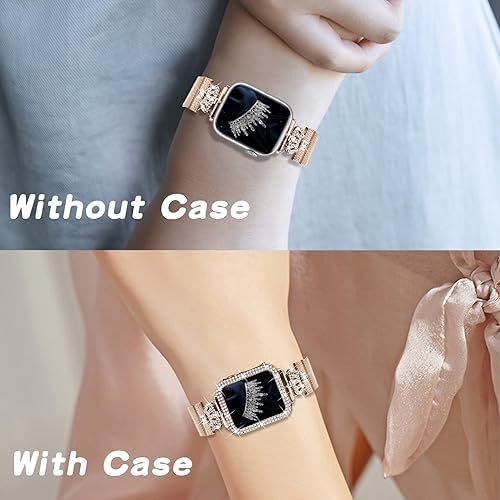 Magnetic Band Compatible with Apple Watch 38mm 40mm 41mm 42m...