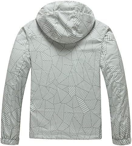 Women's Outdoor Waterproof Rain Jacket Softshell Raincoat wi...