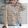 Saodimallsu Women Crop Double Breasted Trench Coat Raglan Sl...