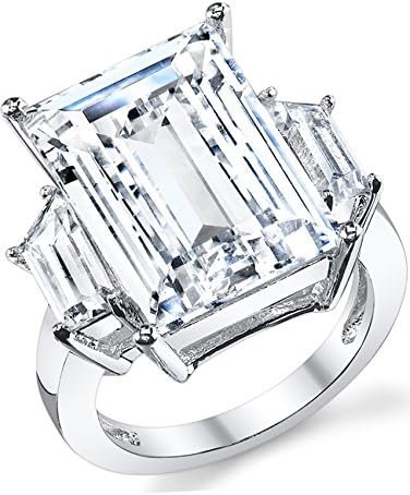 9 Carats Sterling Silver 925 Kim Kardashian Engagement Weddi...