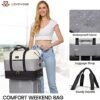 LOVEVOOK Weekender Bag, Large Travel Duffel Bag for Women wi...