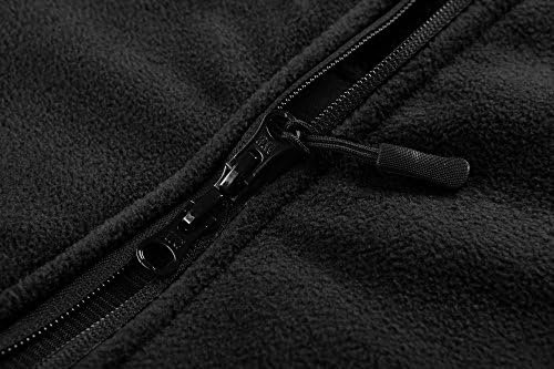 CRYSULLY Men's Military Tactical Sport Warm Fleece Hooded Ou...