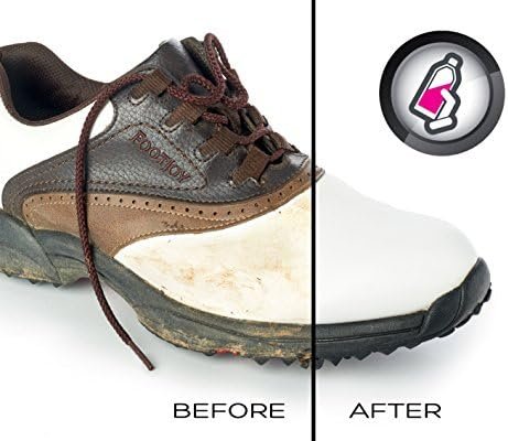 Pink Miracle Shoe Cleaner Kit with Bottle and Brush For Fabr...