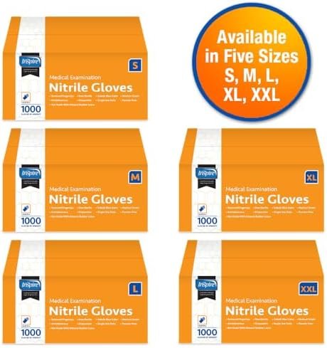 Inspire Nitrile Exam Gloves | The Original Quality Stretch N...
