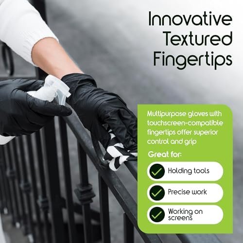 Inspire Black Nitrile Gloves | THE ORIGINAL Quality Black Gl...