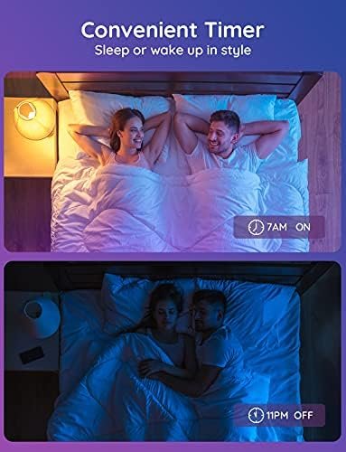 Govee Smart Light Bulbs, Color Changing Light Bulb, Work wit...