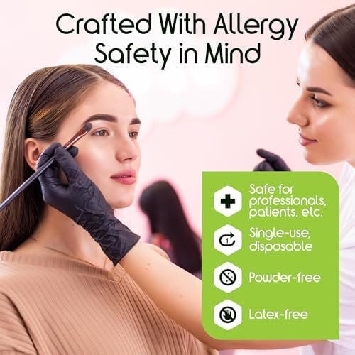 Inspire Black Nitrile Gloves | THE ORIGINAL Quality Black Gl...