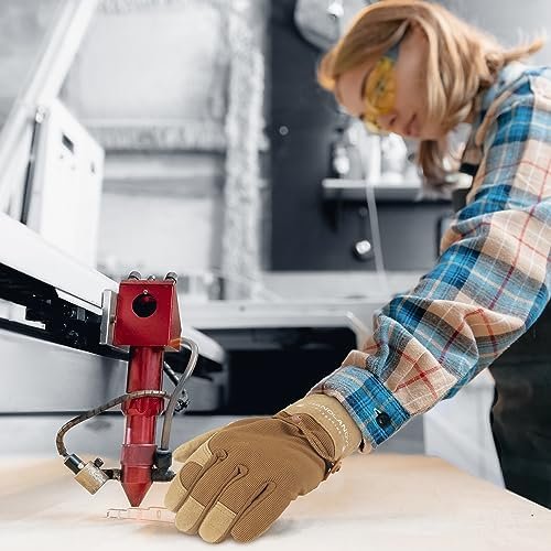 HLDD HANDLANDY Work Gloves for Women and Ladies, Leather Gar...