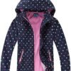 MGEOY Boys Girls Rain Jackets Lightweight Waterproof Hooded ...