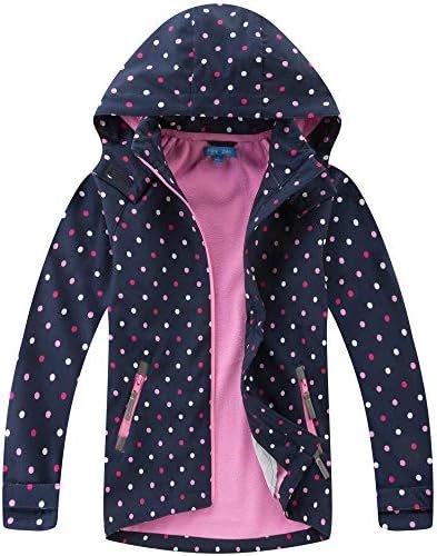 MGEOY Boys Girls Rain Jackets Lightweight Waterproof Hooded ...