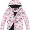 Spmor Boys Girls Waterproof Ski Jacket Hooded Snowboard Coat...