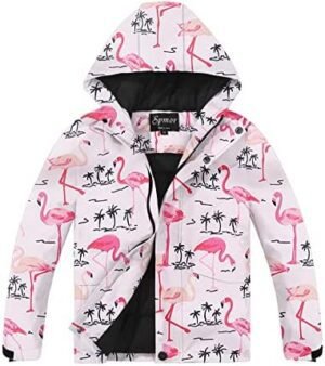 Spmor Boys Girls Waterproof Ski Jacket Hooded Snowboard Coat... Spmor Boys Girls Waterproof Ski Jacket Hooded Snowboard Coat...