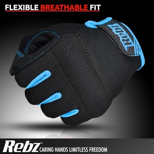 Rebz Work Gloves Premium work gloves men|Safety work gloves ...