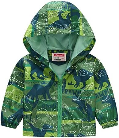Dinosaur Hooded Jackets Toddler Baby Boys Girls Cartoon Prin...