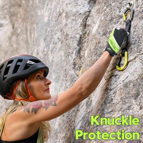 HLDD HANDLANDY Fingerless Work Gloves, Utility Working Glove...